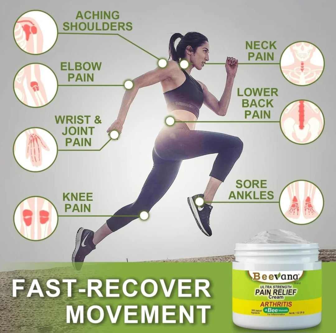 Bee Venom Pain Relief Cream (BUY1 GET1) FREE